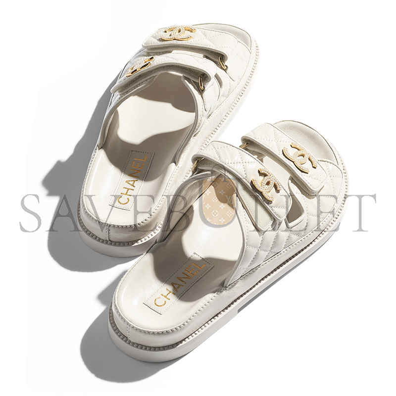 CHANEL MULES SHINY LAMBSKIN G45507